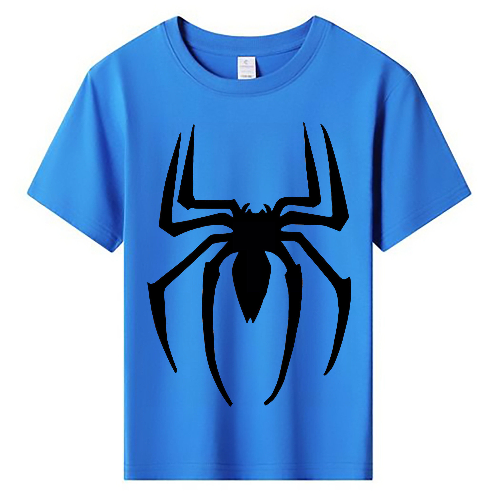（画像用） Spider Man スパイダーマン 綿100％キッズTシャツ（フロントプリント）